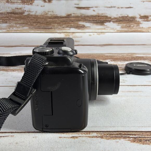 Canon PowerShot G5 5.0MP Digital Camera Black - For Parts Black Screen - Picture 3 of 5